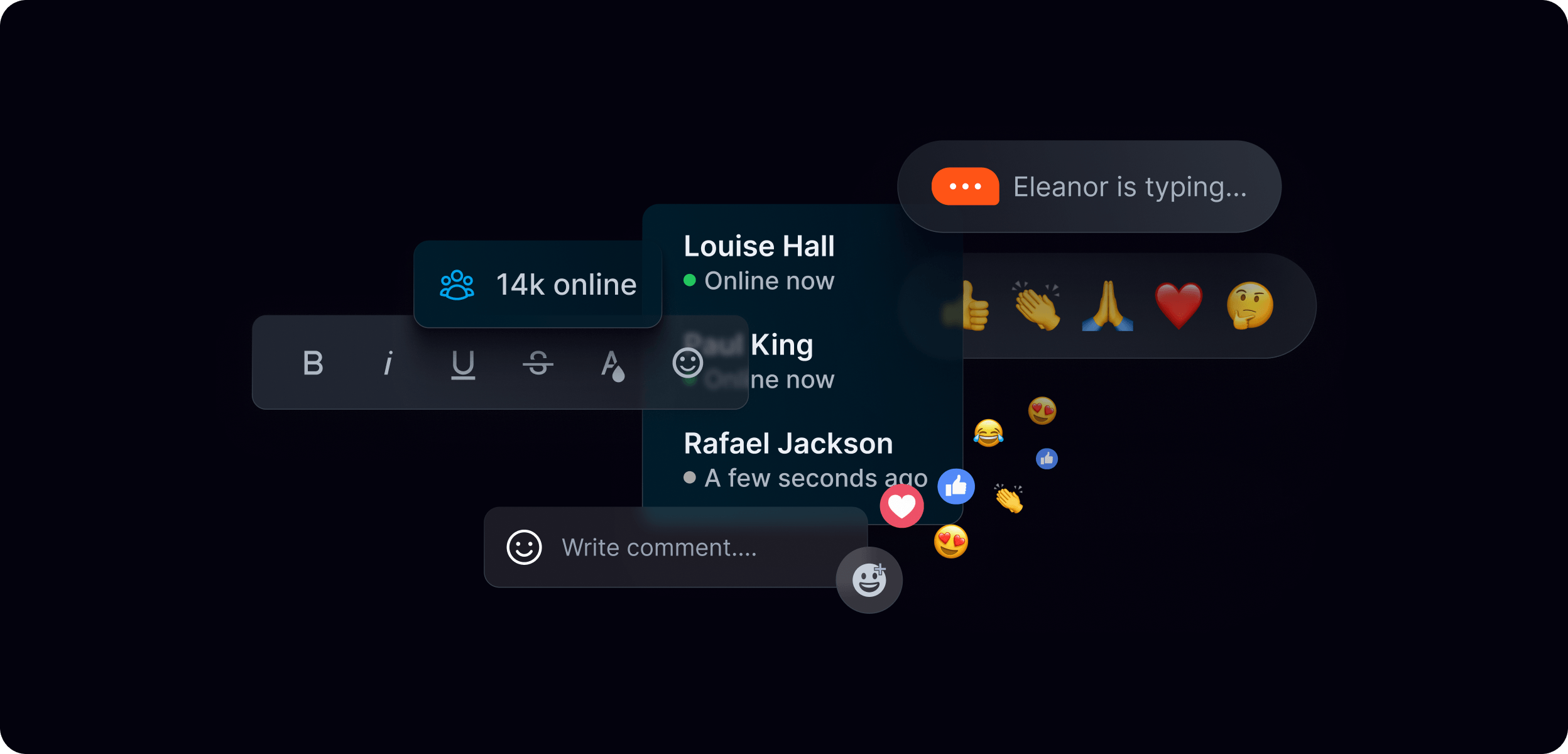 UI element pull-outs example